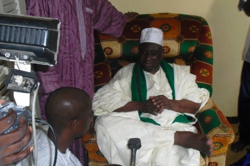 Thierno Bachir Tall en compagnie de Cherif Ibrahim Tidjani