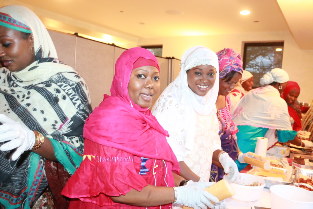 Mamy Diouf ( secrétaire génèrale), Amina Dabo et Houleye Diagne ( Vice présidente)